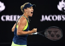 Kerber vence a Sharapova y se instala en octavos de final del Abierto de Australia