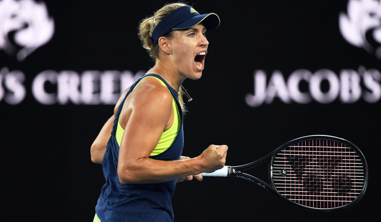 Angelique Kerber 6-1 6-3 Sharapova: Kerber vence a Sharapova y se instala en octavos de final del Abierto de Australia