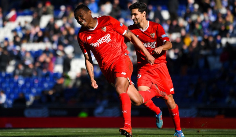 Gol Muriel Sevilla 3-0 Espanyol: Luis Fernando Muriel anotó en la goleada del Sevilla en campo del Espanyol