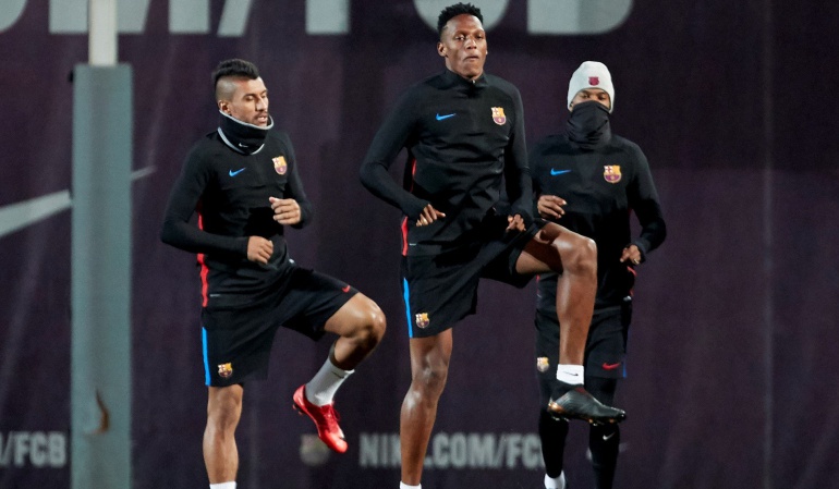 Yerry Mina Barcelona Ernesto Valverde: Mina tiene que habituarse a nuestro juego, no es tan fácil como parece: Valverde