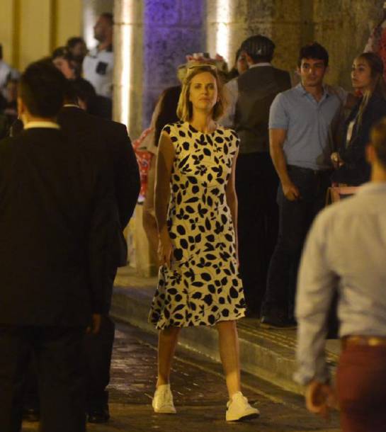 Cartagena se rinde ante la belleza de Charlize Theron Cartagena se rinde ante la belleza de Charlize Theron