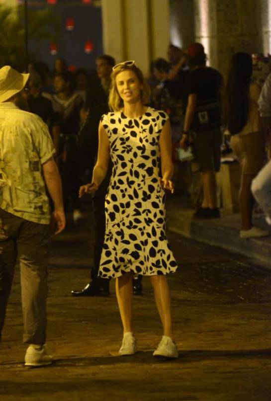 Cartagena se rinde ante la belleza de Charlize Theron Cartagena se rinde ante la belleza de Charlize Theron