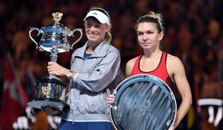 Wozniacki australia open: Wozniacki a Halep: "Siento haberte ganado"