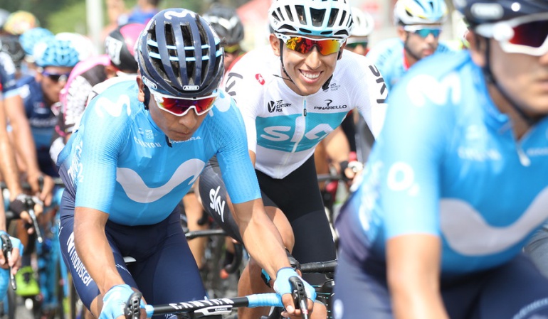 carrera oro y paz: Nairo descarta fractura tras caída en la carrera Oro y Paz