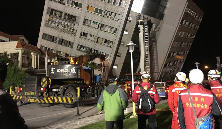 Terremoto en Asia: Al menos dos muertos y 150 heridos por terremoto de magnitud 6,4 en Taiwán