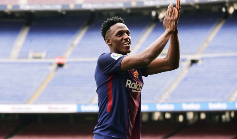 Yerry Mina DT Valver Barcelona: Si Mina está convocado, puede jugar. Pero depende del DT: Valverde