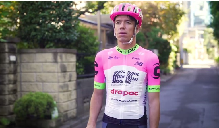 carrera oro y paz: 'Rigo' dice que con la montaña, arranca otra Colombia Oro y Paz