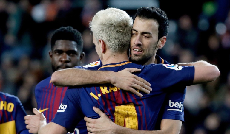 yerry Mina Barcelona: Mina debuta y el Barcelona avanza a la final de la Copa del Rey