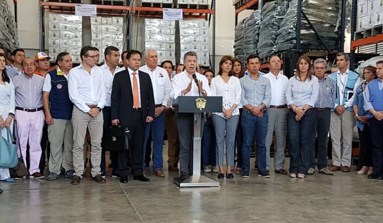 Venezolanos en Colombia: Santos ordena desplegar más de 2.000 uniformados en frontera con Venezuela