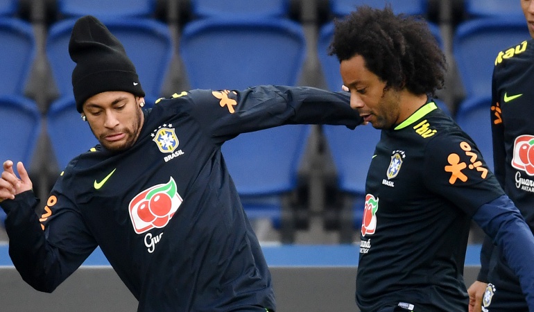Neymar Real Madrid Marcelo: Neymar jugará algún día en el Real Madrid: Marcelo