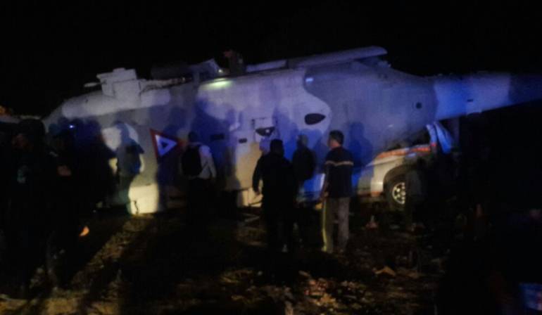 Sismo en México: Catorce muertos tras accidente de helicóptero en México