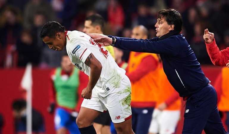 Muriel Manchester United Sevilla: "Muriel puede mejorar más": Montella, entrenador del Sevilla