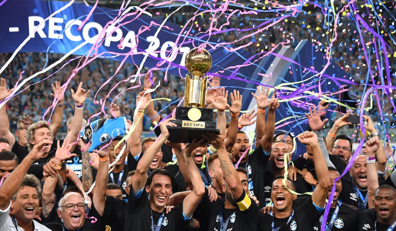 Gremio se corona campeón de la Recopa Sudamericana por penaltis