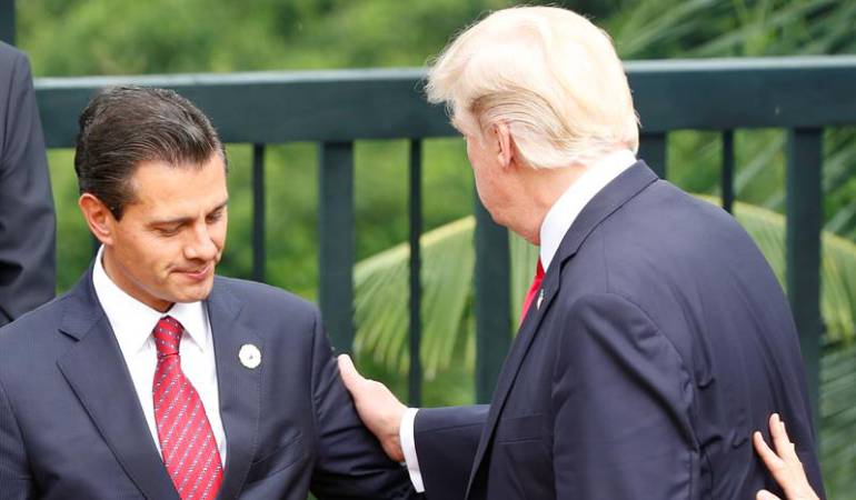 Peña Nieto suspende visita a EE.UU por discusión con Trump sobre muro