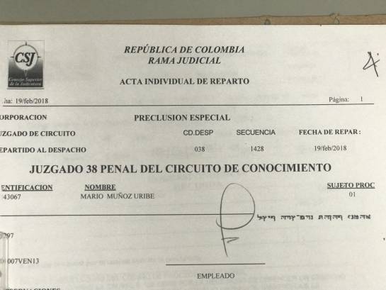 Escolta Muñoz: En abril cerrarán investigación contra escolta que mató a ladrón en Bogotá Escolta Muñoz: En abril cerrarán investigación contra escolta que mató a ladrón en Bogotá