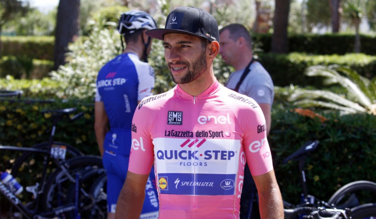 Gaviria, mejor colombiano en el Strade Bianchi