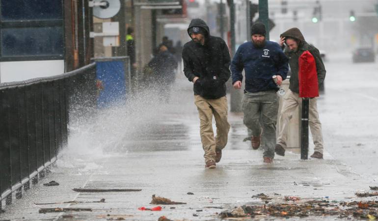 Fuertes nevadas en Estados Unidos