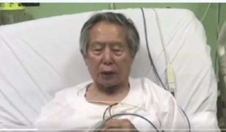 Expresidente pereuano hospitalizado: Fujimori Hospitalizado por taquicardia y deshidratación
