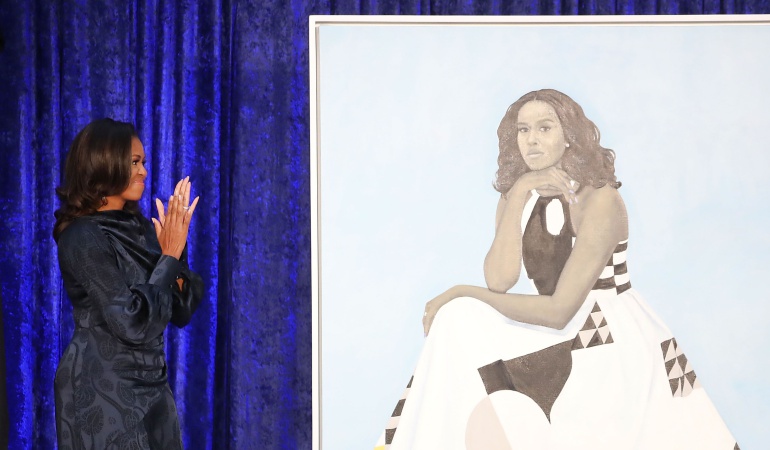Michelle Obama mostró su nobleza en las redes sociales: Michelle Obama cumplió el sueño de una niña de 2 años