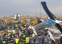 Al menos 40 muertos en accidente de avión en Nepal