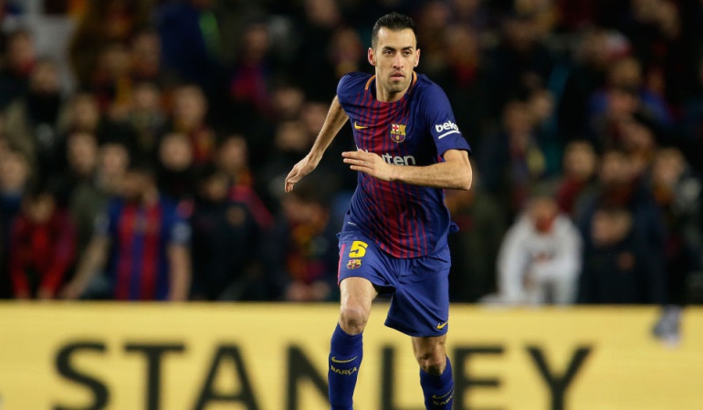 Busquets Barcelona Champions: Sergio Busquets es duda en Barcelona para la ida de la Liga de Campeones