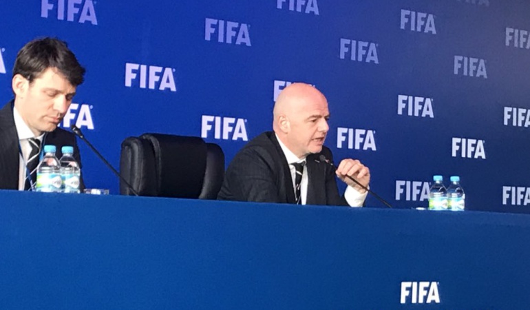 Mundial 2018 Consejo FIFA Bogotá: El Mundial 2018 será el primero con VAR: Gianni Infantino