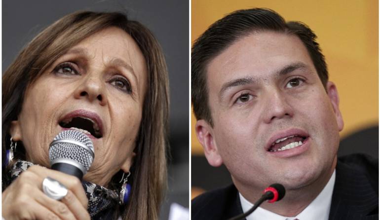 Ángela María Robledo y Juan Carlos Pinzón, las fórmulas de Vargas y Petro