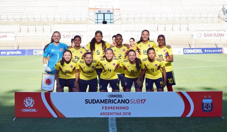 Colombia Sub-17: La Selección Femenina venció 3-1 a Ecuador en el Sudamericano Sub-17