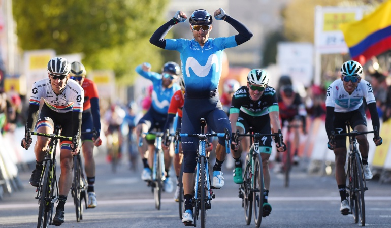Valverde Movistar Volta Cataluña: Valverde, nuevo líder de la Vuelta a Cataluña; Nairo es cuarto