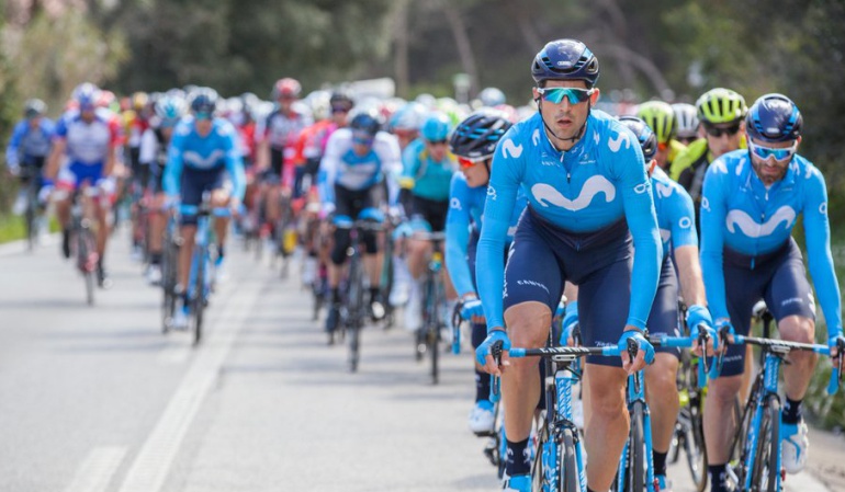 Nairo Quintana finalizó quinto en la tercera etapa de la Vuelta Catalunya