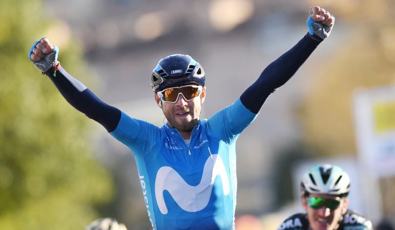Valverde Vuelta a Cataluña Quintana Bernal: Valverde ganó la cuarta etapa de la Vuelta a Cataluña; Bernal fue segundo