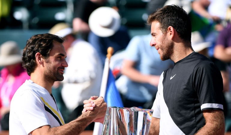 Federer Del Potro: Roger Federer quiere "vengarse" de Juan Martín del Potro en Miami
