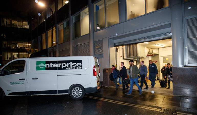 Oficinas de Londres de la consultora Cambridge Analytica