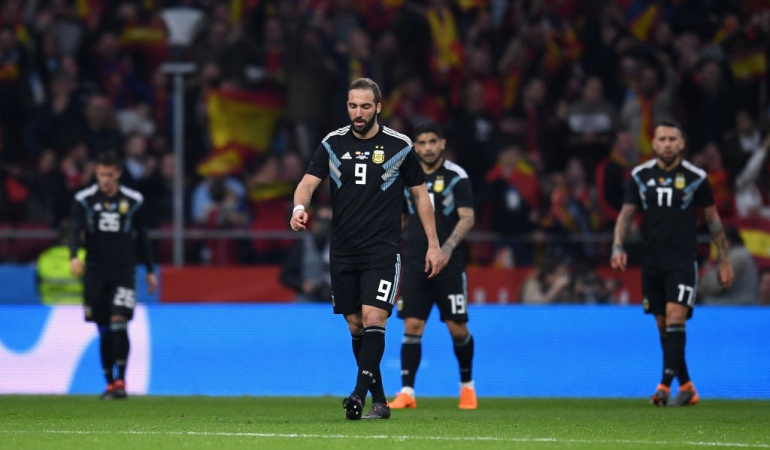 España 6-1 Argentina: Catástrofe histórica de Argentina en Madrid: 6-1 ante España