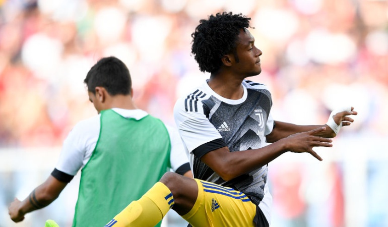 Cuadrado Juventus: Cuadrado regresó a los entrenamientos de la Juventus