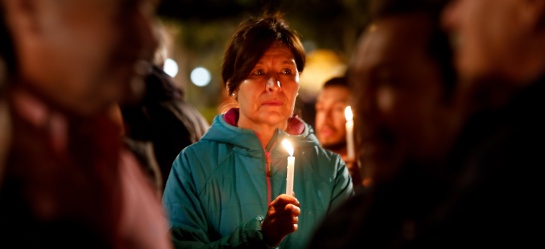 Vigilia por la liberación de los periodistas ecuatorianos Vigilia por la liberación de los periodistas ecuatorianos