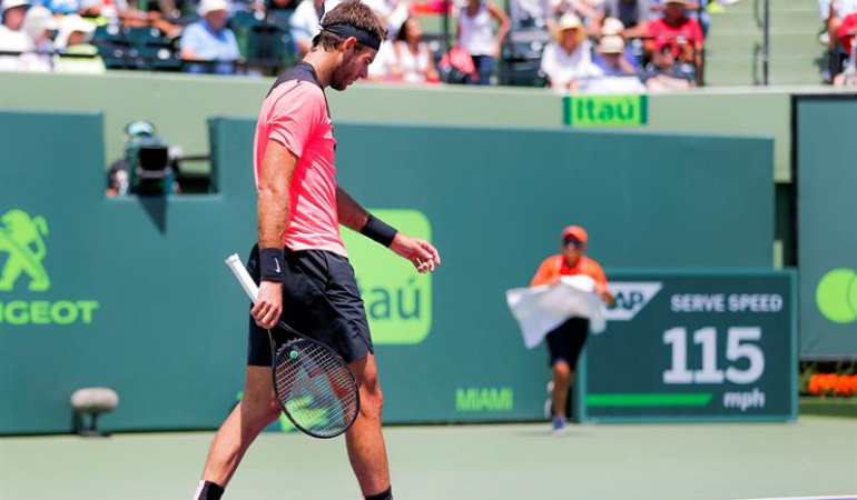 Miami Del Potro Masters 1000 Miami: Sorpresa en Miami: Isner eliminó a Del Potro en las semifinales del Masters