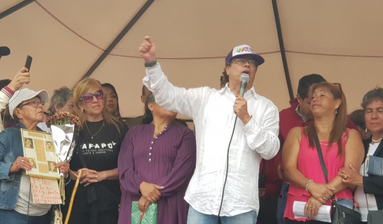 Gustavo Petro, candidato presidencial del progresismo