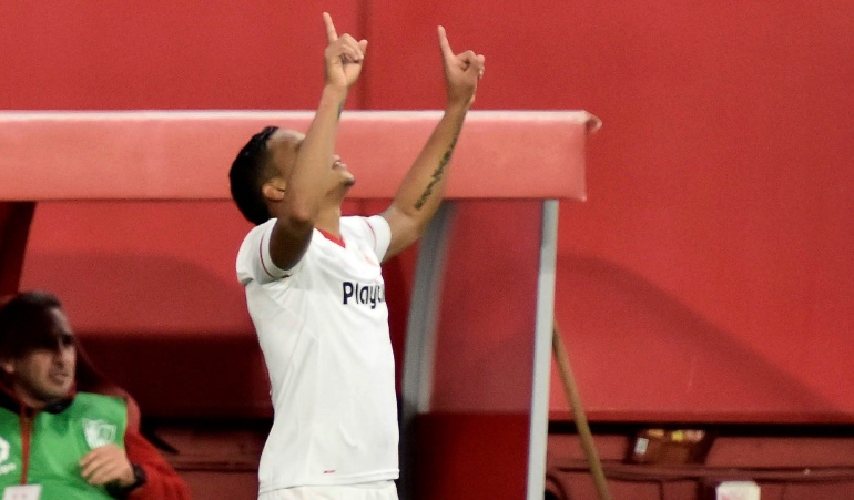 Muriel Sevilla Barcelona Mina: Muriel anotó un gol en el empate del Sevilla 2-2 ante el Barcelona
