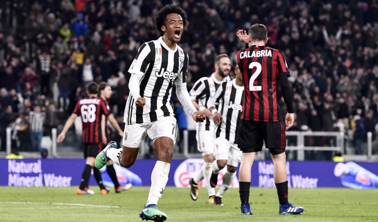 Cuadrado Juventus Milan: Cuadrado y un regreso soñado: anotó en el triunfo de la Juve 3-1 ante Milan