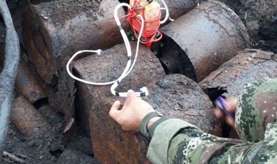 Incautaión de explosivos en Arauca: 150 kilos de explosivos del Eln neutralizados en Arauca Incautaión de explosivos en Arauca: 150 kilos de explosivos del Eln neutralizados en Arauca