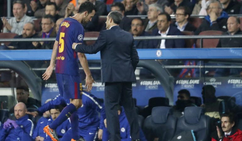 Busquets Barcelona Roma Champions: Busquets podría reaparecer con el Barcelona en Champions ante la Roma