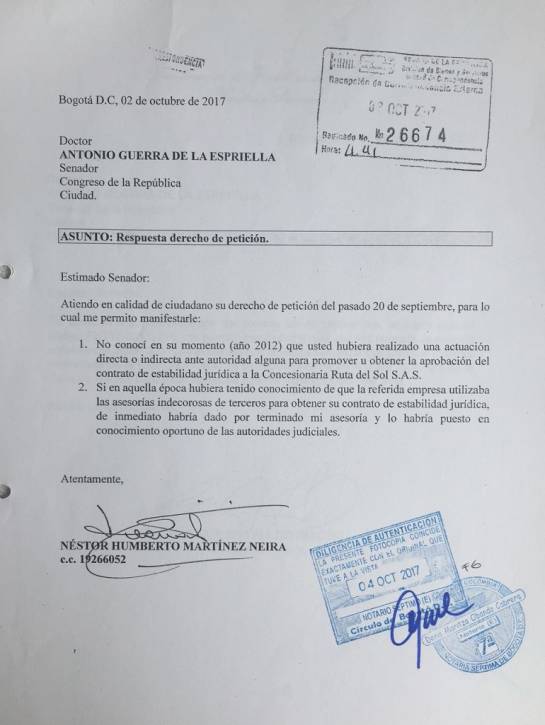 Caso Odebrecht: Respuestas del fiscal, Santos y MinVivienda que ayudarían a Antonio Guerra