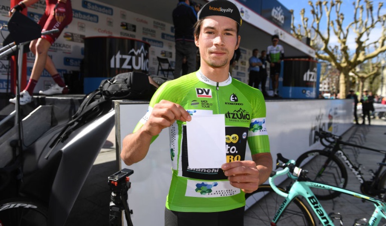 Roglic líder Vuelta País Vasco Nairo Quintana: Roglic gana la CRI del País Vasco y es nuevo líder; Nairo volvió al Top 10