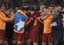 ¡Hazaña en Italia!: Roma remontó y eliminó al Barcelona de la Champions