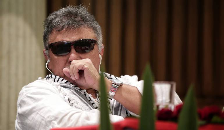 Timochenko pide a la FARC mantener la 'cohesión' tras detención de Santrich Timochenko pide a la FARC mantener la 'cohesión' tras detención de Santrich