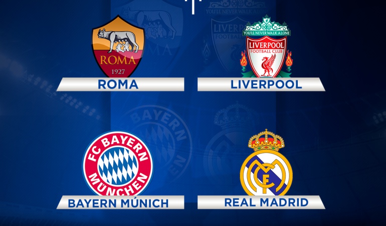 Semifinales Liga de Campeones: Definidos los semifinalistas de la Liga de Campeones