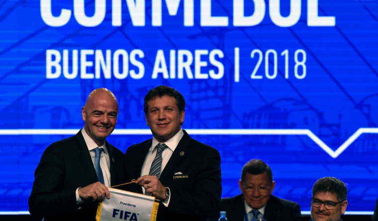 Conmebol pide a la FIFA que en el Mundial 2022 participen 48 equipos