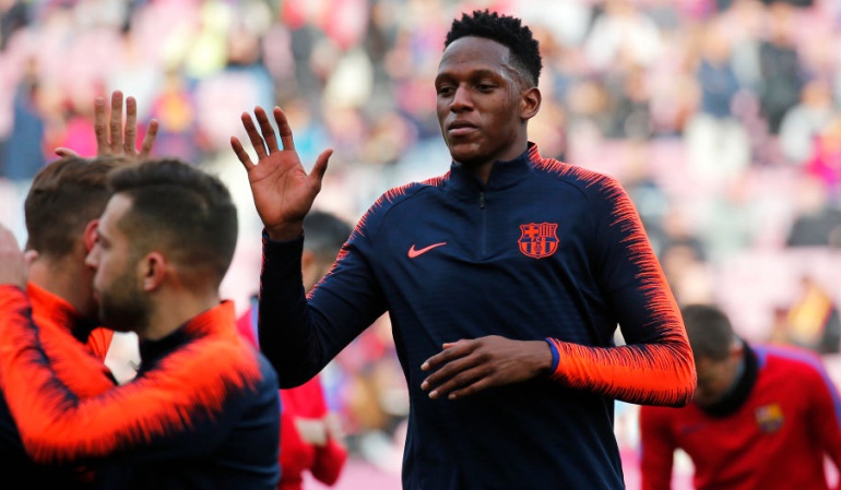 Barcelona Sevilla Copa del Rey: Mina fue convocado por el Barcelona para la final de Copa ante el Sevilla