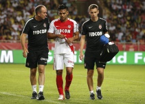 Falcao no jugó ante el Guingamp por una molestia muscular